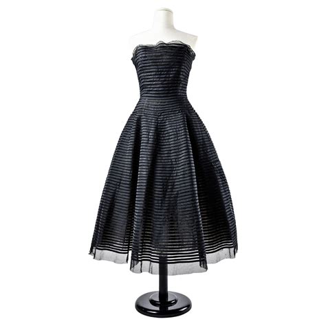 dior tulle dress price|Dior black and white dresses.